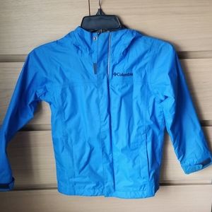 Columbia Blue Rain or Windbreaker jacket.